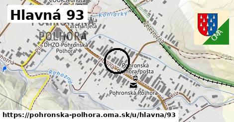 Hlavná 93, Pohronská Polhora