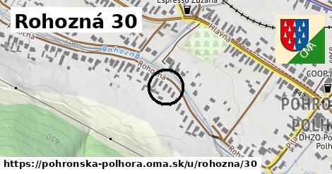 Rohozná 30, Pohronská Polhora