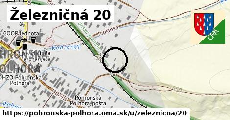 Železničná 20, Pohronská Polhora