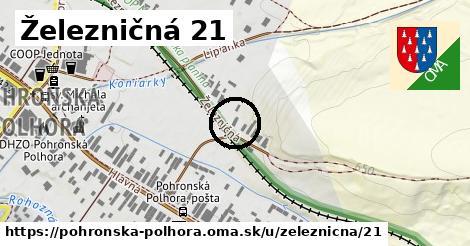 Železničná 21, Pohronská Polhora