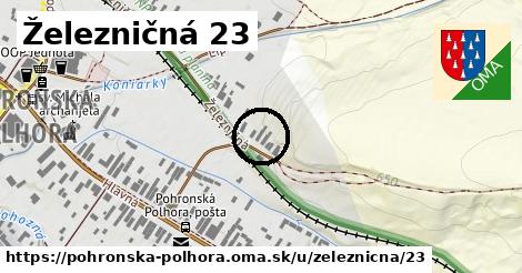Železničná 23, Pohronská Polhora