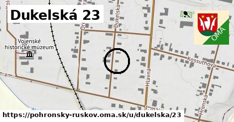 Dukelská 23, Pohronský Ruskov