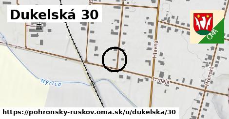 Dukelská 30, Pohronský Ruskov