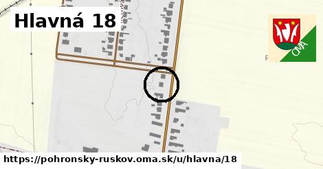 Hlavná 18, Pohronský Ruskov