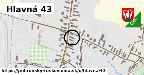 Hlavná 43, Pohronský Ruskov