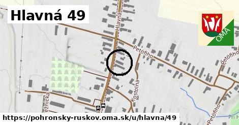 Hlavná 49, Pohronský Ruskov
