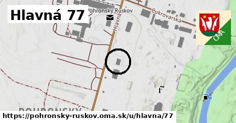 Hlavná 77, Pohronský Ruskov