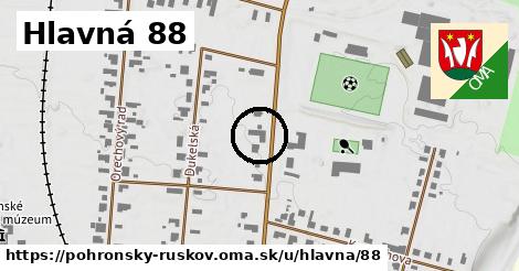 Hlavná 88, Pohronský Ruskov