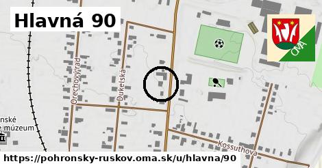 Hlavná 90, Pohronský Ruskov