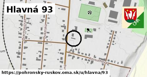 Hlavná 93, Pohronský Ruskov