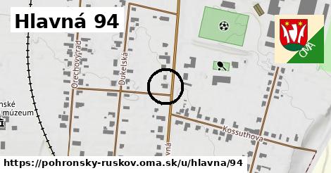 Hlavná 94, Pohronský Ruskov