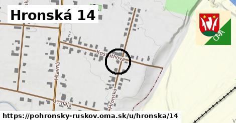 Hronská 14, Pohronský Ruskov