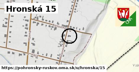 Hronská 15, Pohronský Ruskov