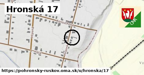 Hronská 17, Pohronský Ruskov