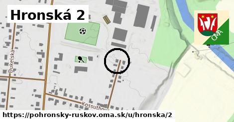 Hronská 2, Pohronský Ruskov