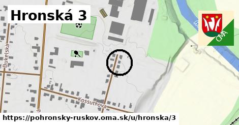 Hronská 3, Pohronský Ruskov