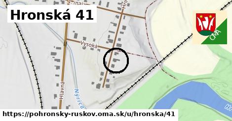 Hronská 41, Pohronský Ruskov