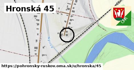 Hronská 45, Pohronský Ruskov