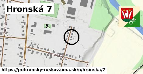 Hronská 7, Pohronský Ruskov