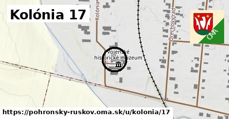 Kolónia 17, Pohronský Ruskov