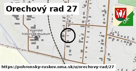 Orechový rad 27, Pohronský Ruskov