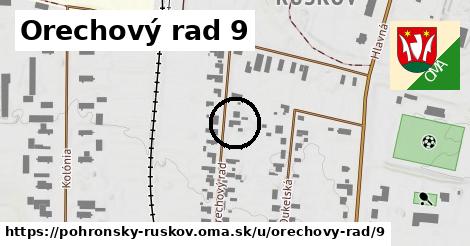 Orechový rad 9, Pohronský Ruskov