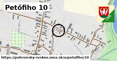 Petőfiho 10, Pohronský Ruskov