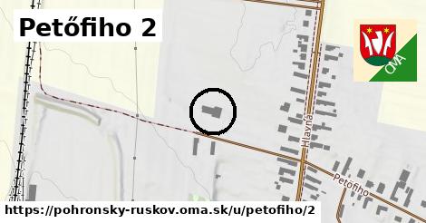 Petőfiho 2, Pohronský Ruskov