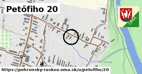 Petőfiho 20, Pohronský Ruskov