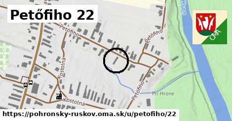 Petőfiho 22, Pohronský Ruskov