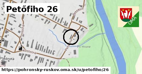 Petőfiho 26, Pohronský Ruskov
