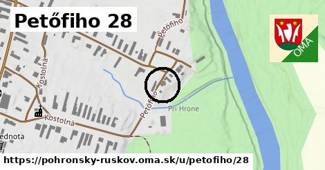 Petőfiho 28, Pohronský Ruskov