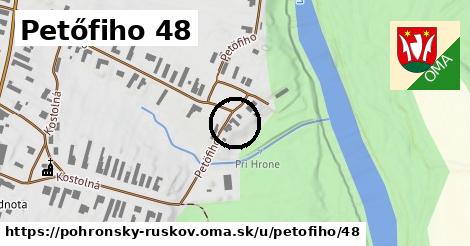 Petőfiho 48, Pohronský Ruskov