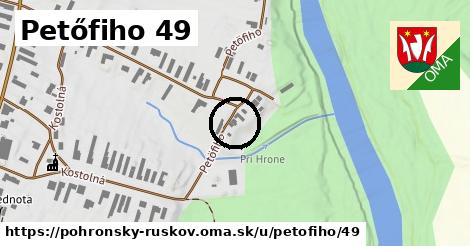 Petőfiho 49, Pohronský Ruskov
