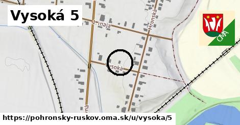 Vysoká 5, Pohronský Ruskov