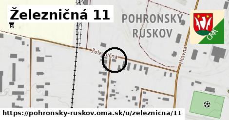 Železničná 11, Pohronský Ruskov