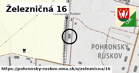 Železničná 16, Pohronský Ruskov