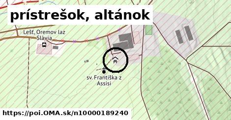 prístrešok, altánok