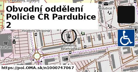 Obvodní oddělení Policie ČR Pardubice 2