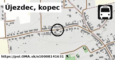 Újezdec, kopec