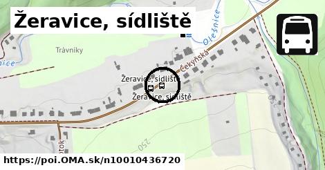 Žeravice, sídliště