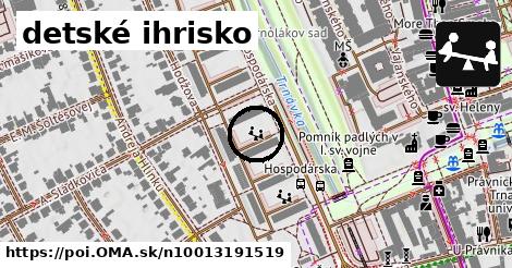 detské ihrisko