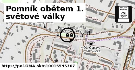 Pomník obětem 1. světové války