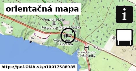 orientačná mapa