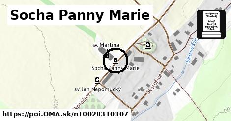 Socha Panny Marie