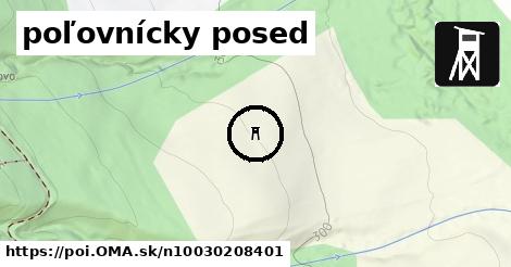 poľovnícky posed