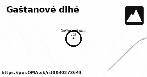 Gaštanové dlhé