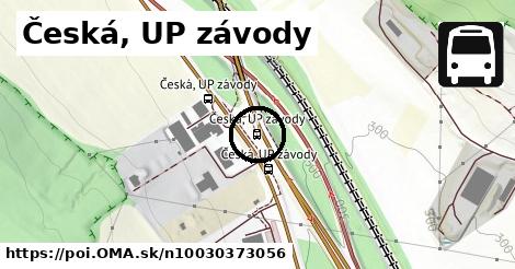 Česká, UP závody