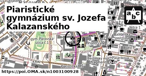 Piaristické gymnázium sv. Jozefa Kalazanského