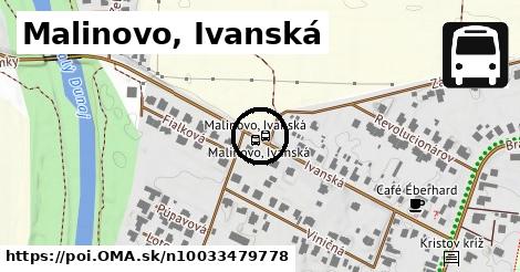Malinovo, Ivanská